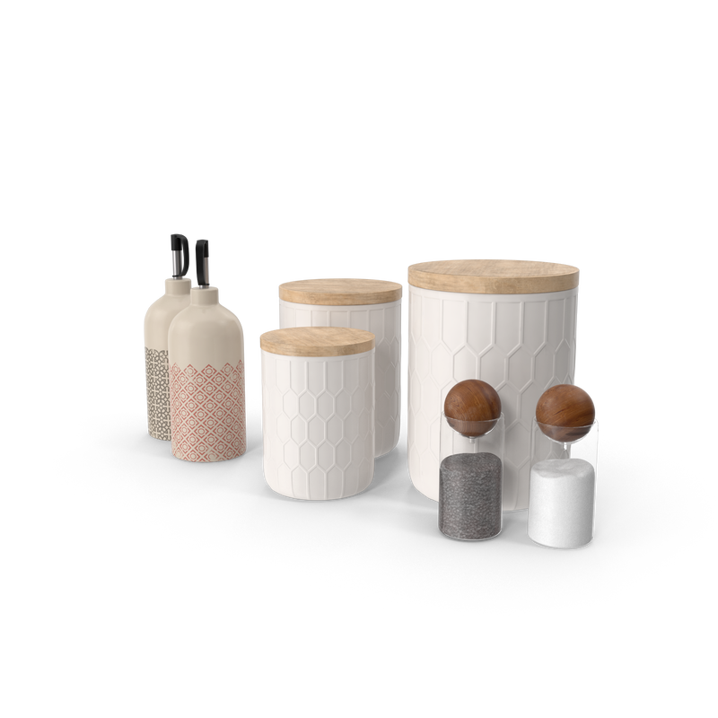Table Top Container Set Kitchen Container Set